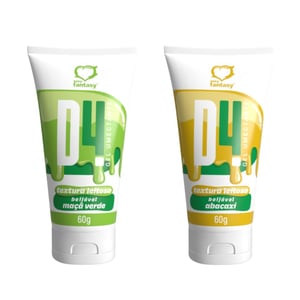 D4 Gel Umectante Textura Leitosa Beijável 60g Sexy Fantasy