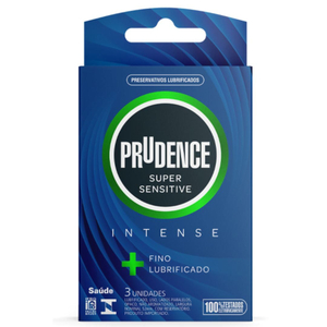 Preservativo Super Sensitive Intense 3 Unidades Prudence