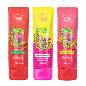 Sabonete Líquido Facial Babasoul 100ml Soul Cosméticos