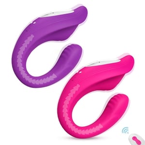 Vibrador De Casal Ribbon Pró Com Vértebra 9 Modos De Vibrações Vibe Toys