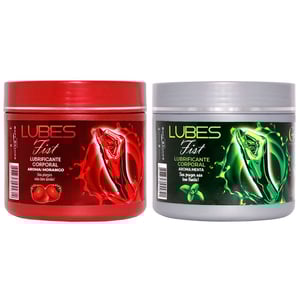 Lubes Fist Lubrificante Beijável Com Aroma Corporal 500g Garji