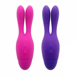 Vibrador Recarregável Formato Coelho Com Longas Orelhas Aphrodisia