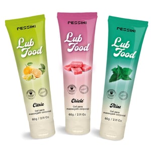 Lub Food Gel Lubrificante Beijável 60g Pessini