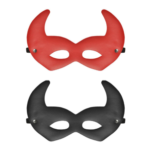 Máscara Feminina Diabinha Dominatrix