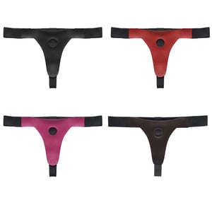 Cinta Peniana Em Couro Luxo Dominatrix