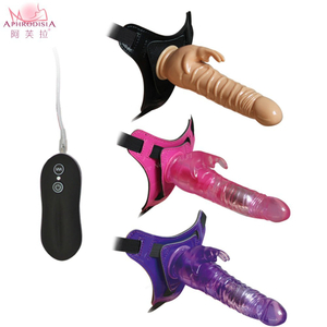 Cinta Com Penis Em Jelly 10 Vibraçoes Aphrodishia