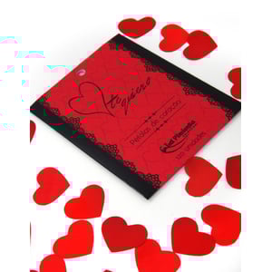 Petalas Em Formato De Coração La Pimienta