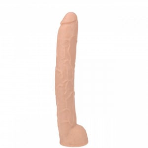 Prótese Gigante Maciça Com Escroto 39 X 5,6 Cm Ktoy