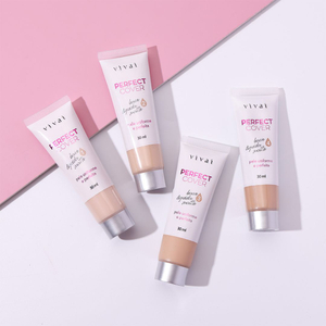 Base Líquida Matte Cores 1.0 Perfect Cover Vivai