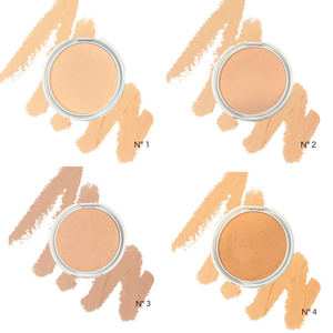 Pó Compacto Tons Claros Linha Basic Green Safira Cosméticos