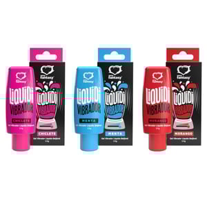 Liquidi Vibrador Gel Vibrador Líquido Beijável 15g Sexy Fantasy