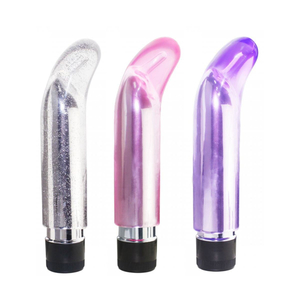 Vibrador Personal Plástico Rígido Metalizado