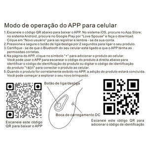 Estimulador Ponto G Com Controle Via Aplicativo Vibe Toys