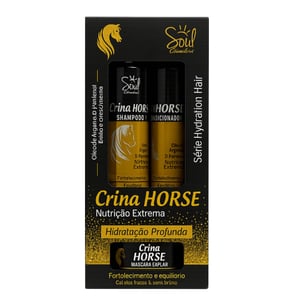 Kit Capilar Crina Horse Com 4 Itens Soul Cosméticos