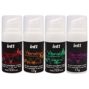Vibration Gel Beijável Para Massagem Elétrizante 17g Intt