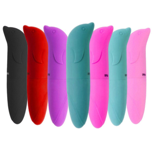 Vibrador Ponto G Colors Golfinho Aveludado Vibe Toys