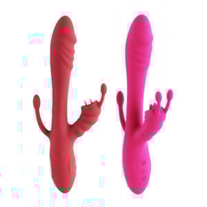 Vibrador Tripla Estimulação 12 Vibrações Com Aquecimento Eros Vibe Toys