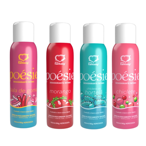 Desodorante íntimo Poésie Jato Seco 150ml Sexy Fantasy