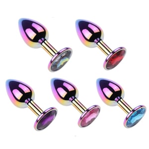 Plug Anal Metal Colors Grande Vibe Toys