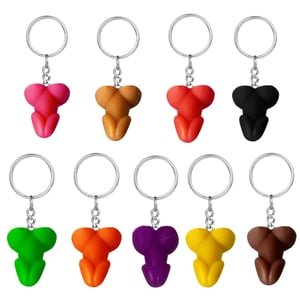 Chaveiro Em Formato De Mini Pênis Colors K Gel