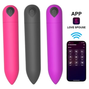 Bullet Wireless Com 10 Modos De Vibração Via App Vibe Toys