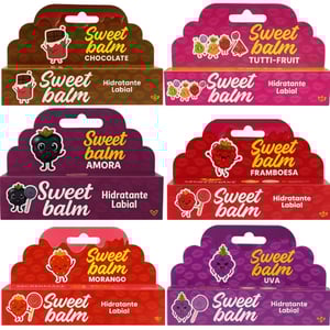 Sweet Balm Hidratante Labial 10g Segred Make