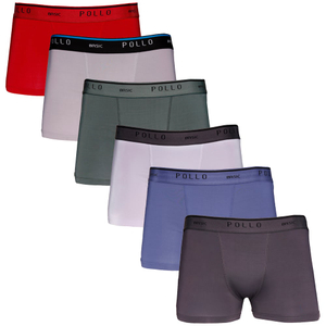 Cueca Boxer Plus Size Basic Pollo Microfibra Mabrumar