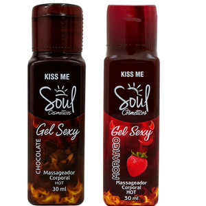 Gel Sexy Hot Kiss Me 30ml Soul Cosméticos 