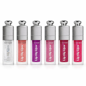 Gloss Lip Oil Glow Efeito Espelhado 9,5ml Vivai