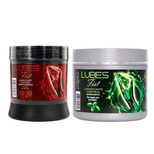 Lubes Fist Lubrificante Beijável Com Aroma Corporal 500g Garji
