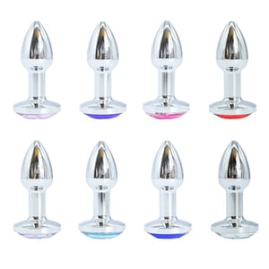 Plug Anal Metal De Alumínio Fundido Tamanho Mini Vibe Toys