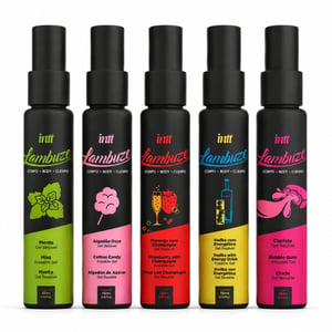 Lambuze Gel Beijável Para Massagem Hot 55ml Intt