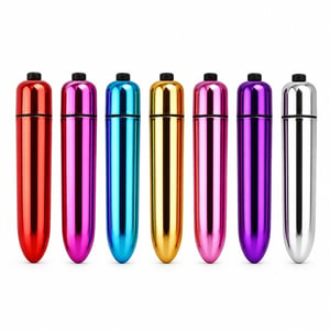 Vibrador Bullet Metálico 10 Modos De Vibração Vibe Toys