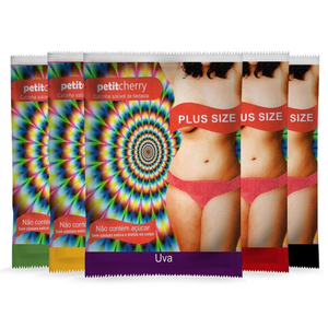 Calcinha Comestivel Neon Plus Size Petitchery