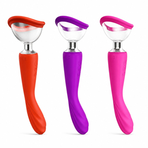 Vibrador De Ponto G E Clitóris Com Sucção E 7 Vibrações Alon Vibe Toys
