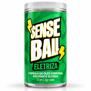 Sense Ball Eletriza óleo Corporal 2un Sexy Fantasy