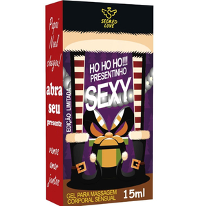 Ho Ho Ho Presentinho Sexy Gel Beijável 15ml Segred Love