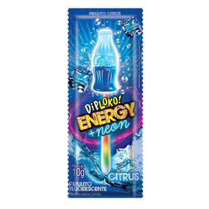 Dip Loko Energy Neon Pirulito Brilha No Escuro Danilla