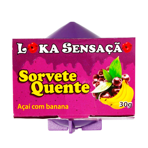 Vela Comestível Sorvete Quente Loka Sensação