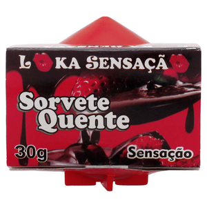 Vela Comestível Sorvete Quente Loka Sensação