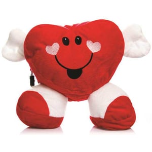 Coração Em Pelucia Com Compartimento Secreto Universo Da Pelucia