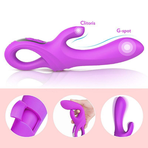 Vibrador Ponto G E Clítoris Daggers 9 Vibrações Vibe Toys