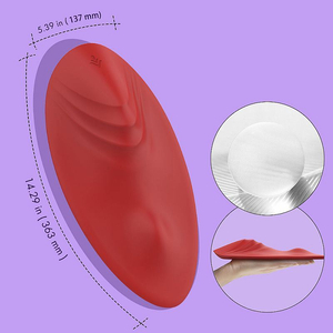 Vibrador De Calcinha Flat 9 Modos De Vibração Vibe Toys