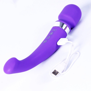 Vibrador Em Silicone Dupla Penetraçao Libo 