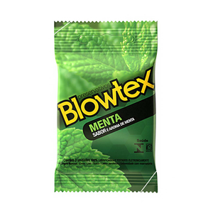 Preservativo Com Sabor E Aroma Blowtex