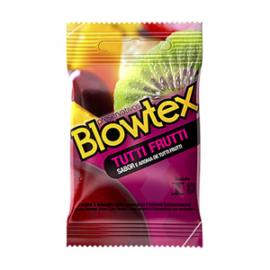 Preservativo Com Sabor E Aroma Blowtex