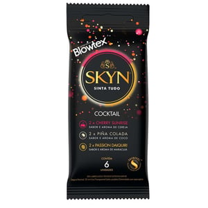 Preservativo Skyn Cocktail 6 Unidades Blowtex