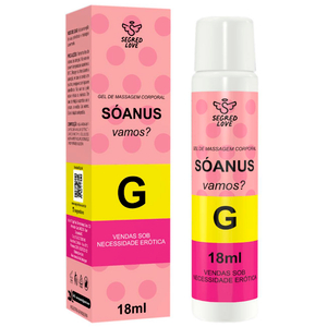 Só Anus Gel Dessensibilizante Anal 18ml Segred Love