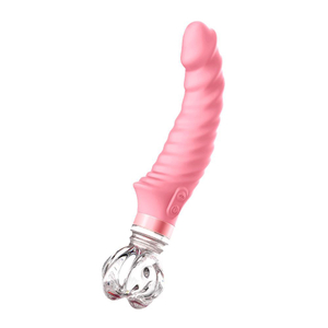 Vibrador Coração Av-q2 Ponta Curvada Estimuladora Do Ponto G 10 Modos Vibratorios Hantewei