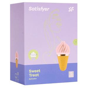 Satisfayer Vibrador Sweet Treat Lux 10 Níveis De Vibração Intt